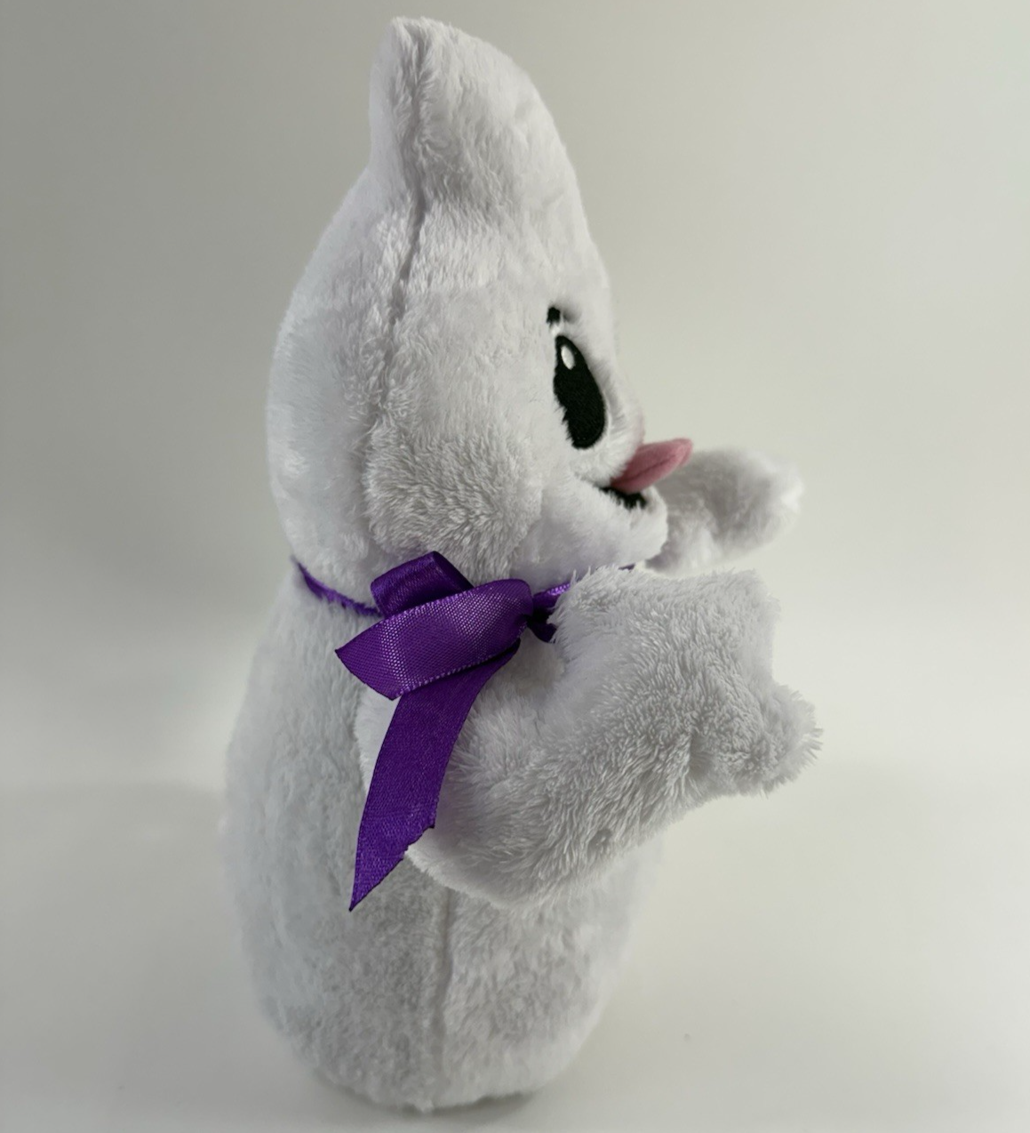 Big Lots 2018 10" Halloween Funny Face Ghost Animatronic Plush - New, Tested