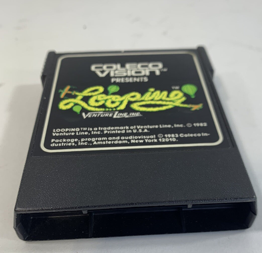 Looping (Colecovision, 1983) Authentic Game Cartridge