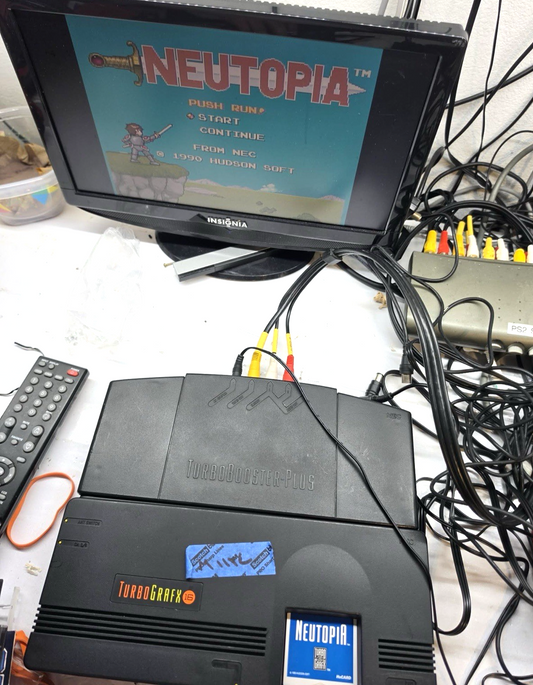 Neutopia (TurboGrafx-16, 1990) Game, Case, Manual - Tested and Working