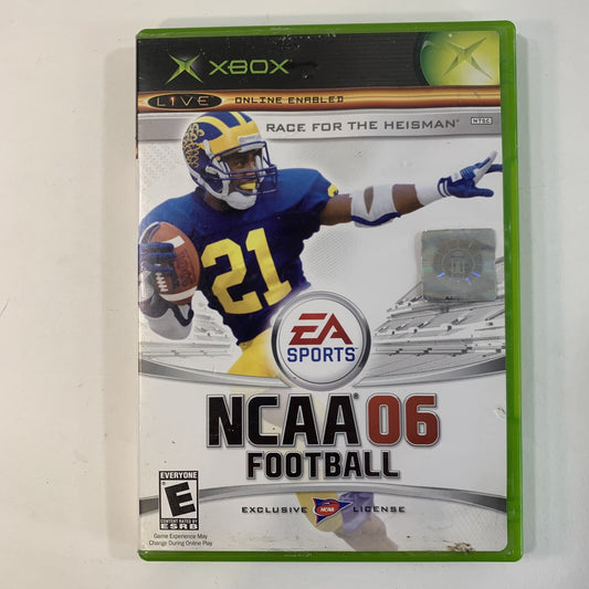 NCAA Football 06 (Microsoft Xbox, 2005) Game Case Manual - Tested