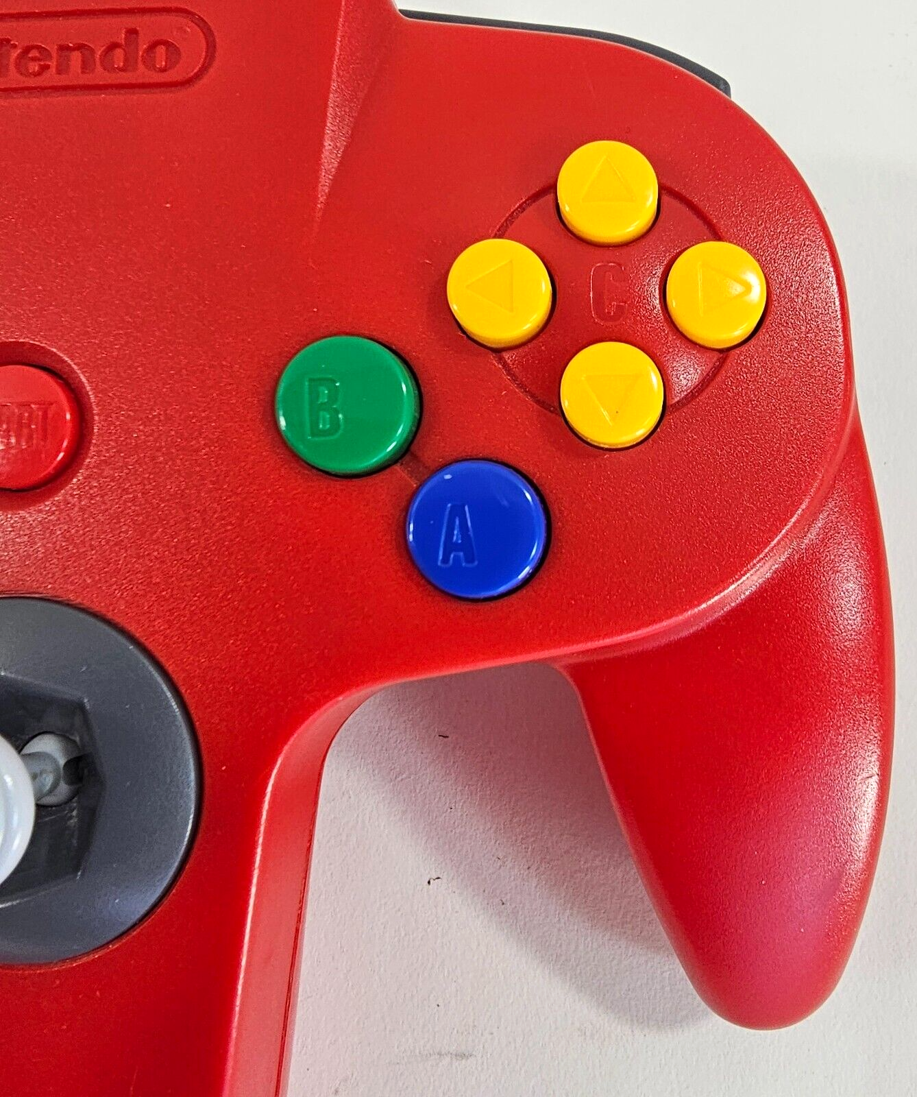 Nintendo 64 Red Controller NUS-005 - Tested and Working