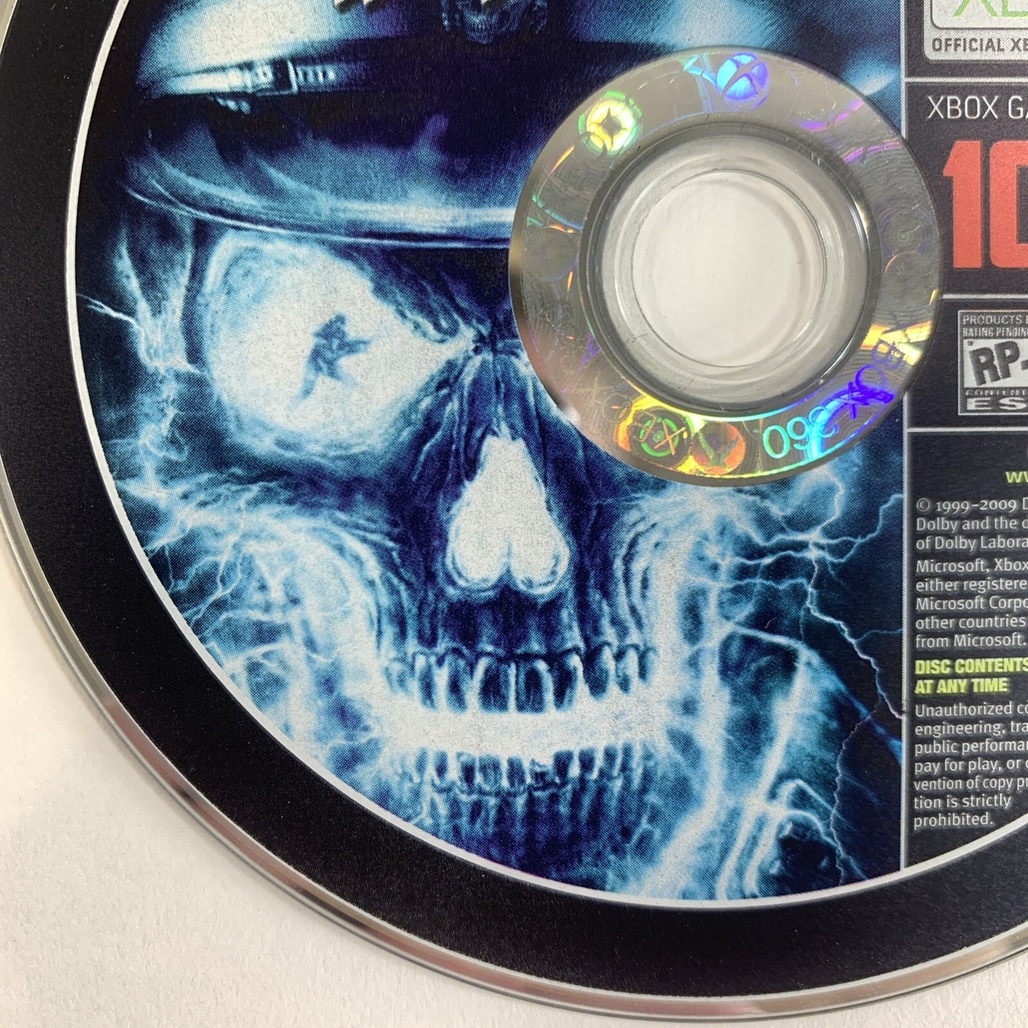 Xbox Magazine Game Demo Disc 104 Wolfenstein for Xbox 360