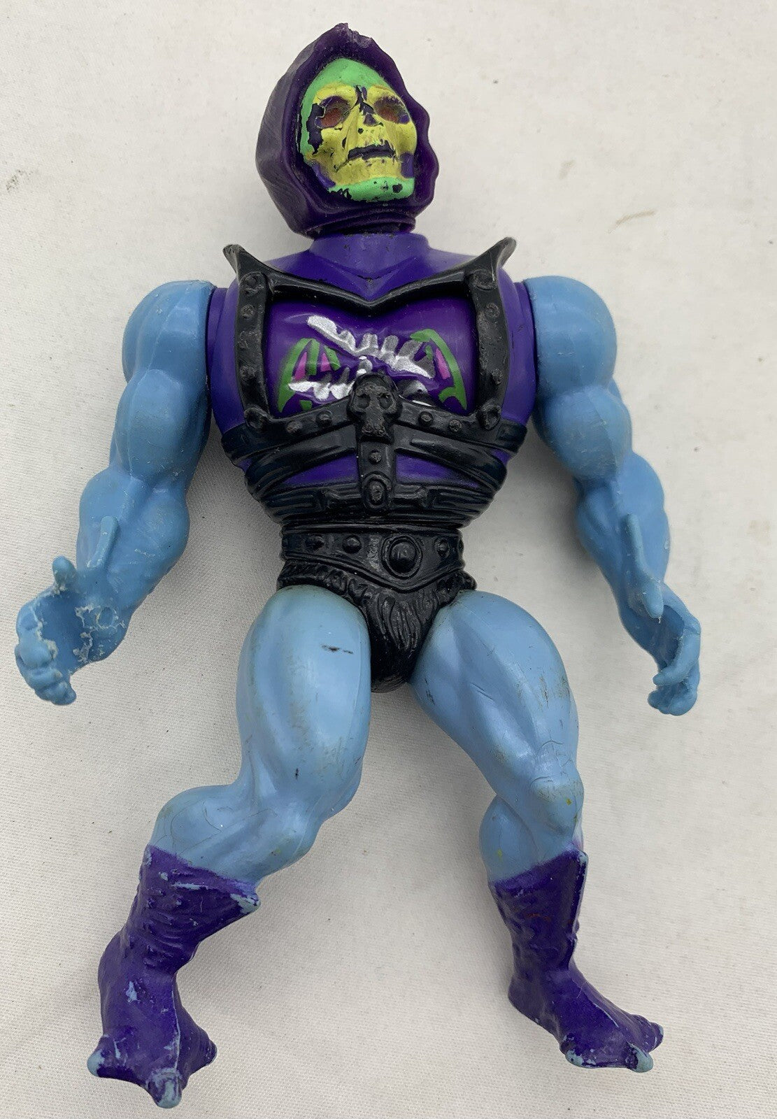 Mattel 1983 Masters of the Universe 6" Battle Armor Skeletor Action Figure