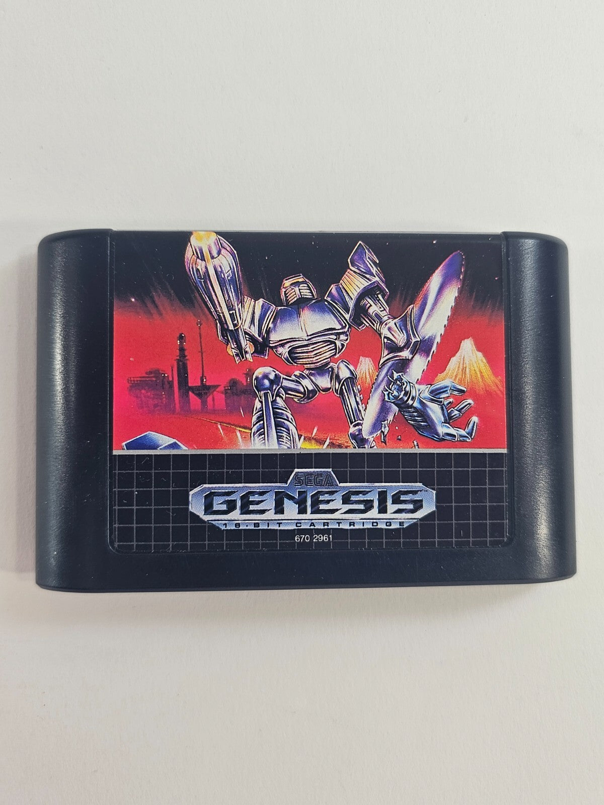 Cyborg Justice (Sega Genesis, 1993) Game and Manual - Tested and Working