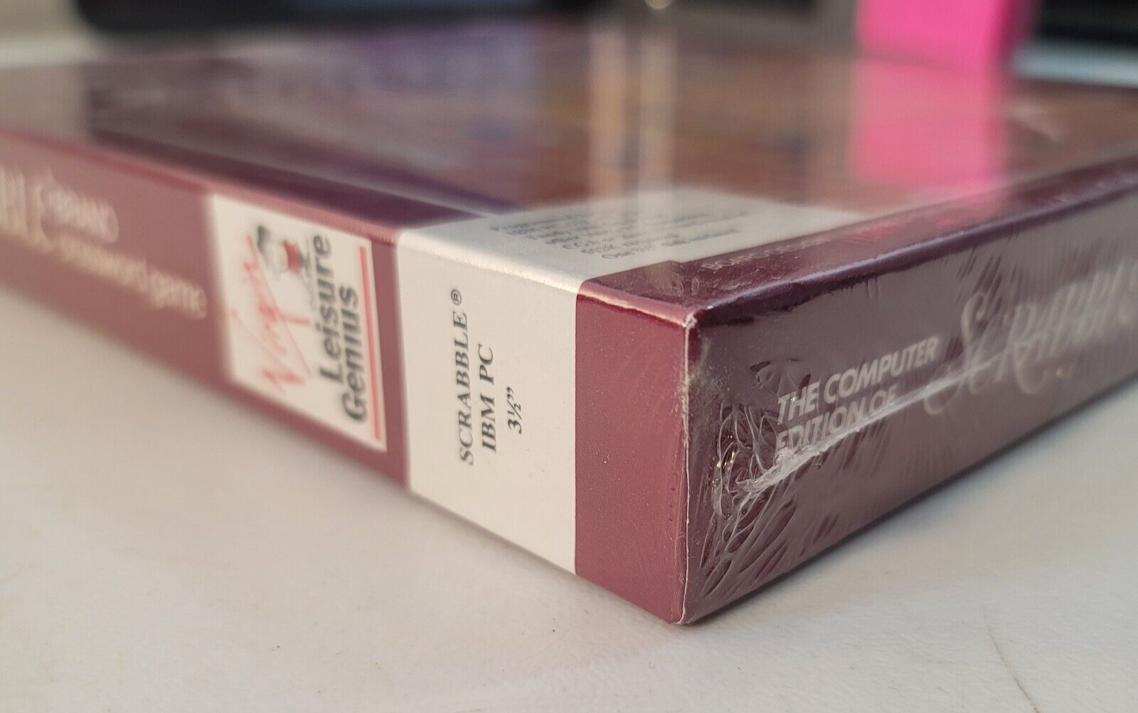 Virgin 1989 Scrabble Crossword Game IBM PC 5 1/4” Floppy disk - New