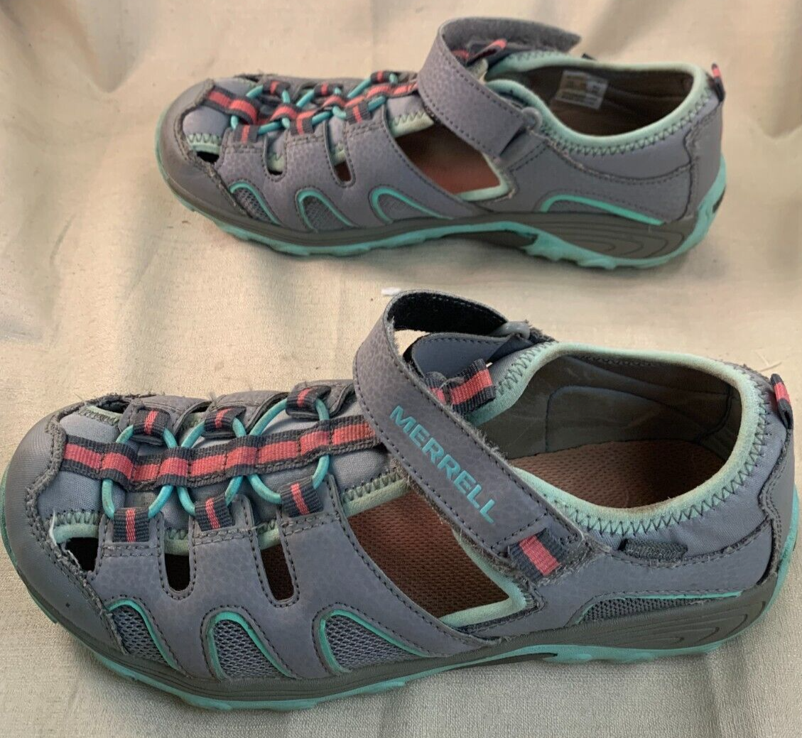 Merrell Hydro H2O Hiker Waterproof Sandal Shoes Pink/Purple Girls Size 5M Youth