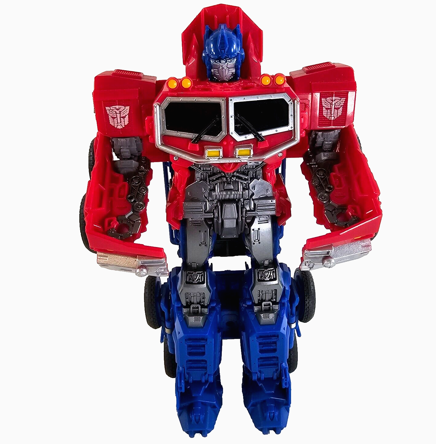 Transformers 2022 Cyberverse Adventures 9" Optimus Prime Smash Changer Figure