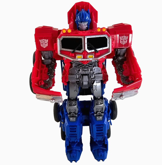 Transformers 2022 Cyberverse Adventures 9" Optimus Prime Smash Changer Figure