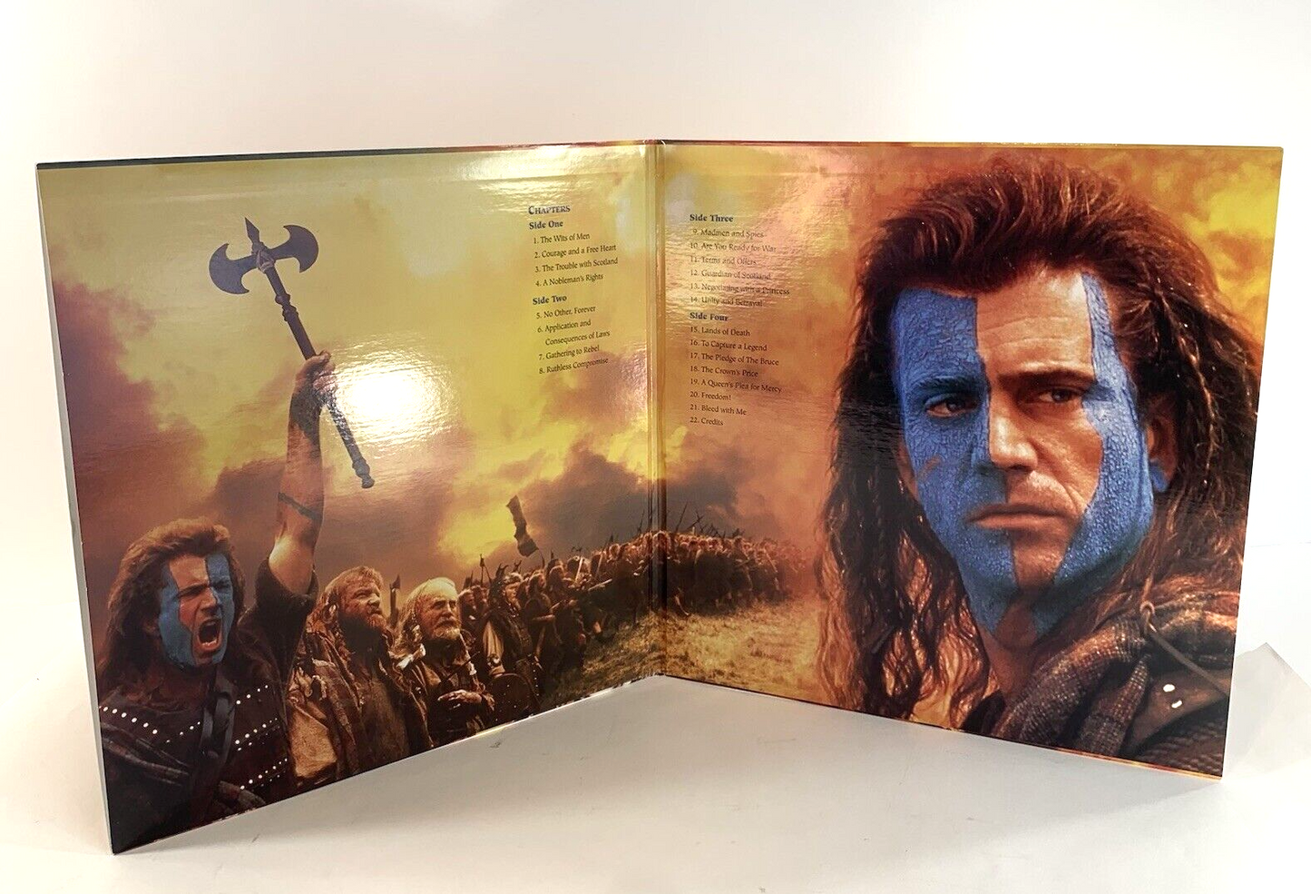 Braveheart (Widescreen Laserdisc CLV, 1995) Tested and Working