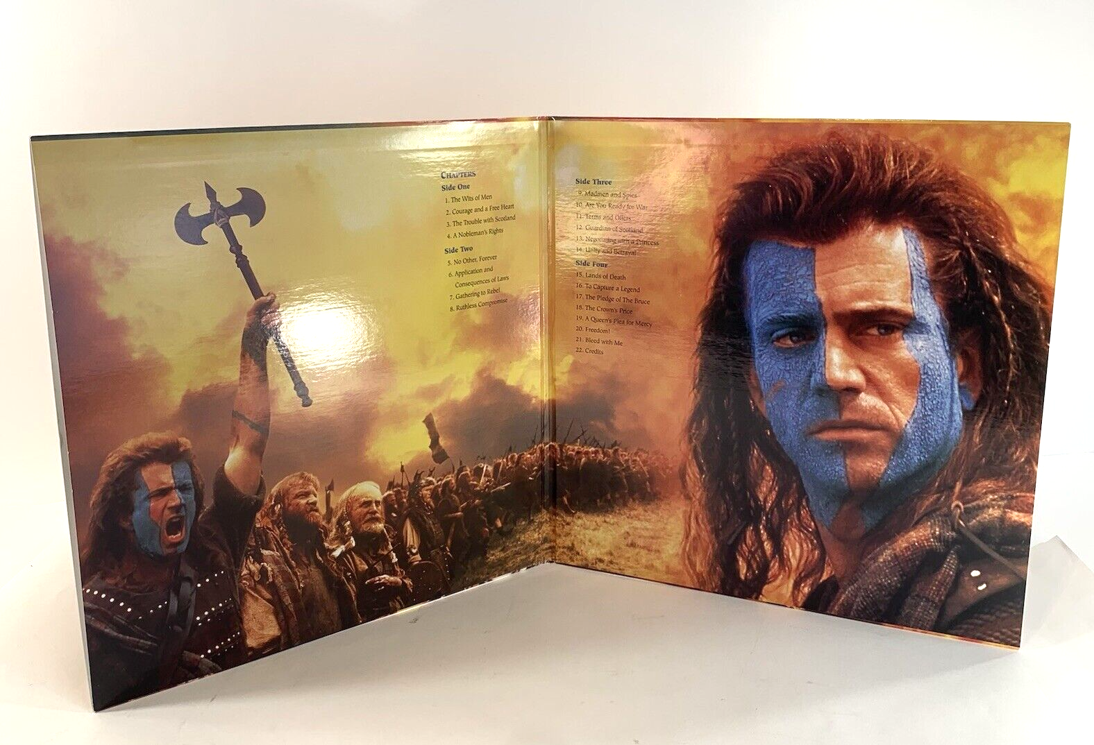 Braveheart (Widescreen Laserdisc CLV, 1995) Tested and Working