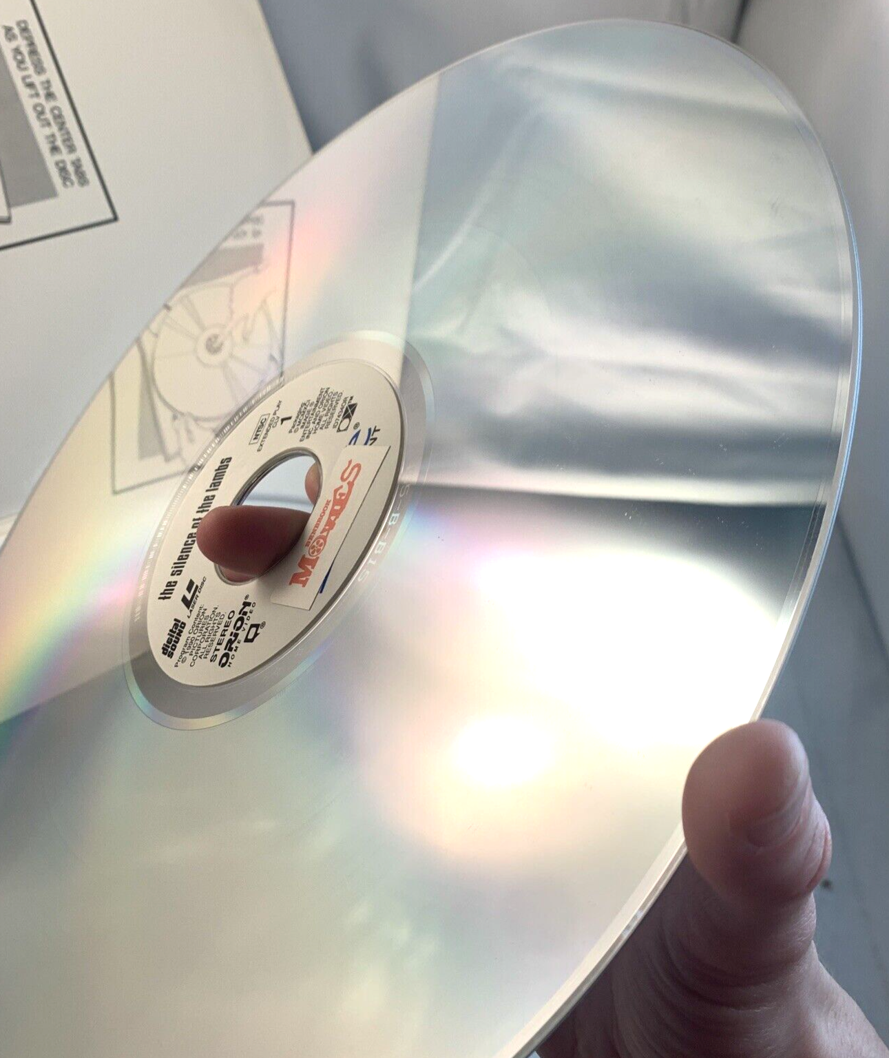 The Silence of the Lambs (Extended Play CLV Laserdisc, 1991) - Tested & Working