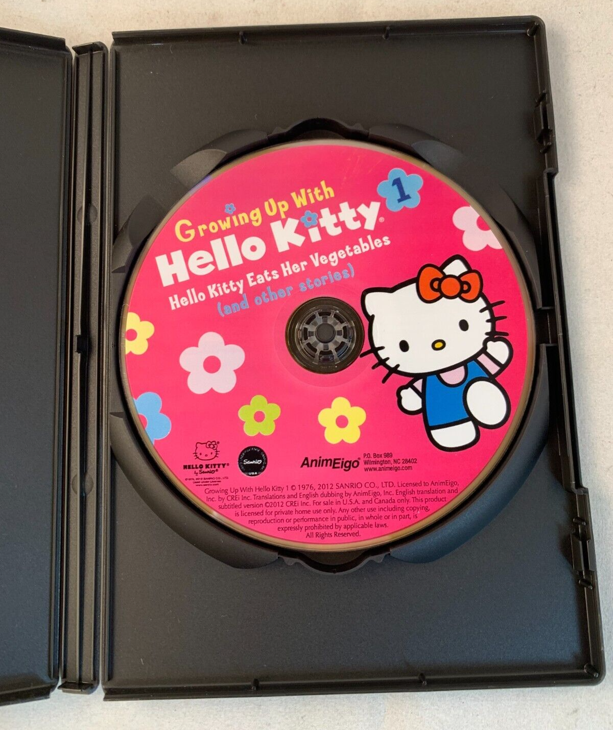 Growing Up with Hello Kitty 1 and 2 (DVD bundle, 2012) - Tested