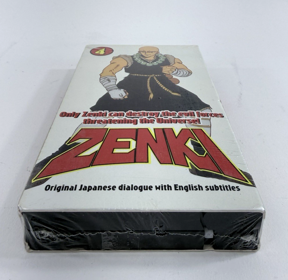Zenki Vol 4 & 5 (VHS, 1996) New, Factory Sealed - Original Japanese/English Sub