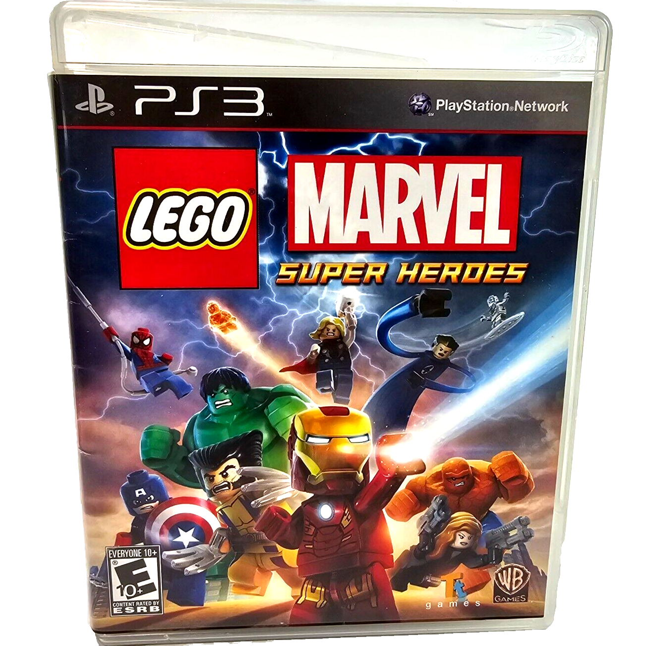 LEGO Marvel Super Heroes (PlayStation 3, 2013) Game Case Manual - Tested