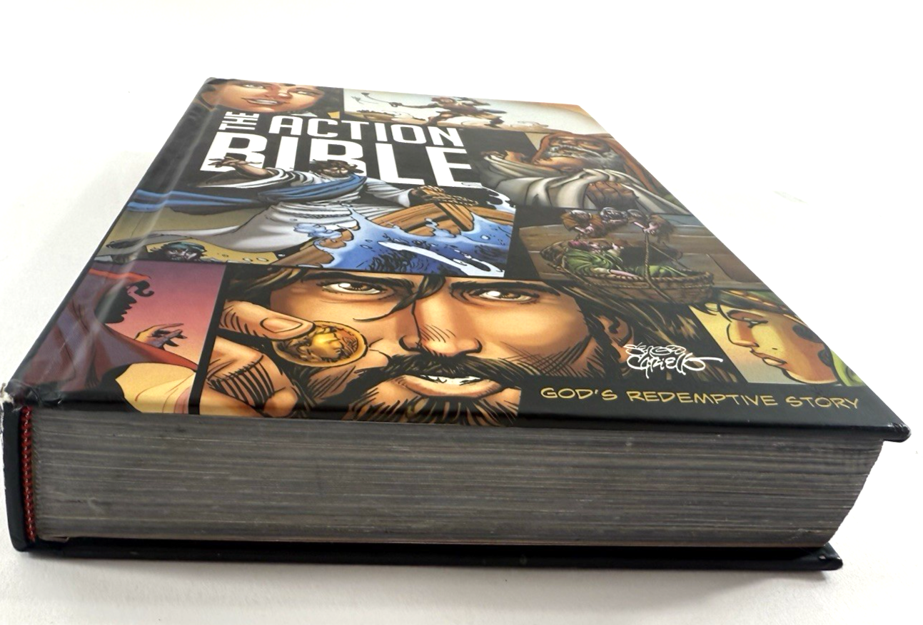 Action Bible: God's Redemptive Story by Doug Mauss (2020, Hardcover) First Ed.