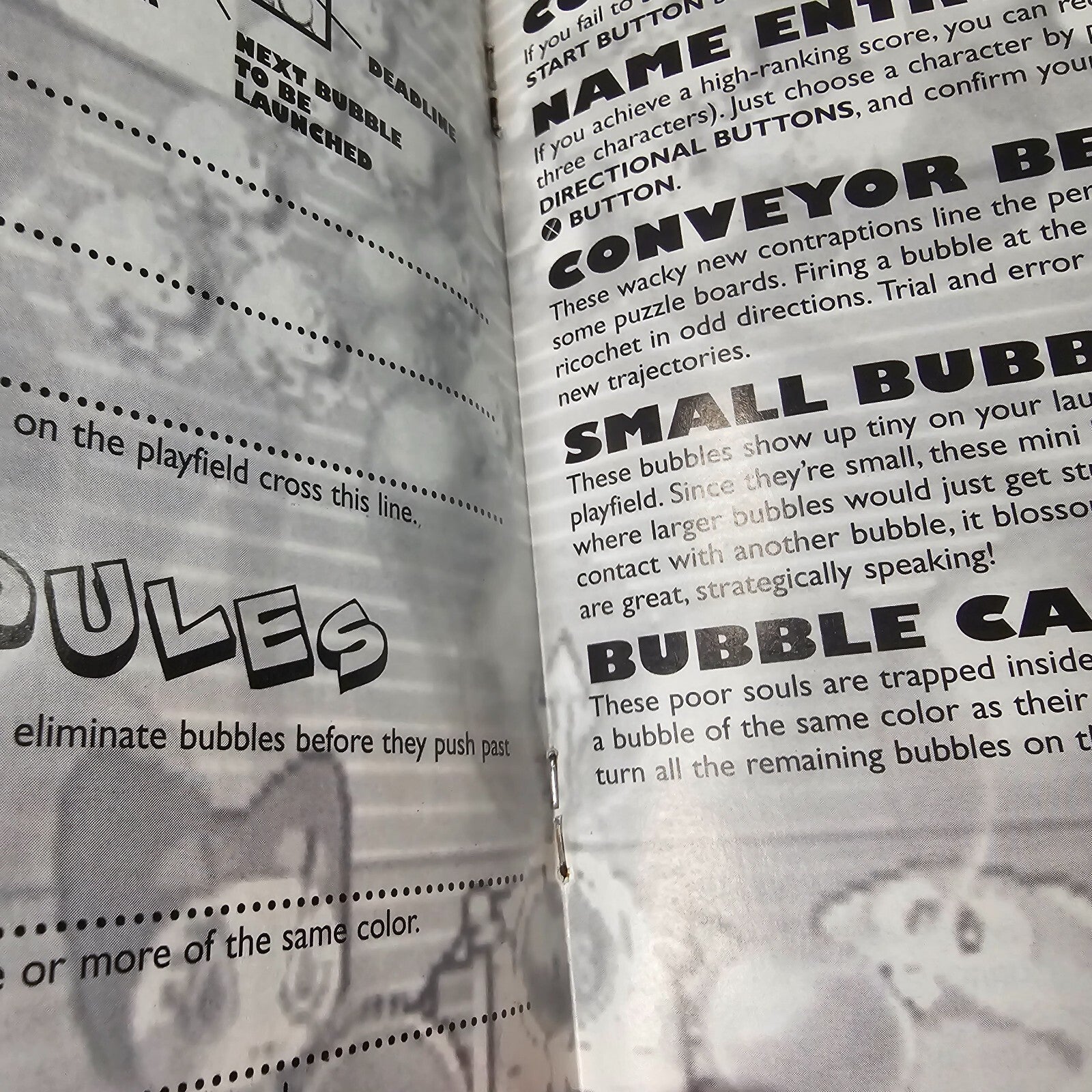 Super Bust-A-Move (PlayStation 2, 2000) Game Case Manual Registration - Tested