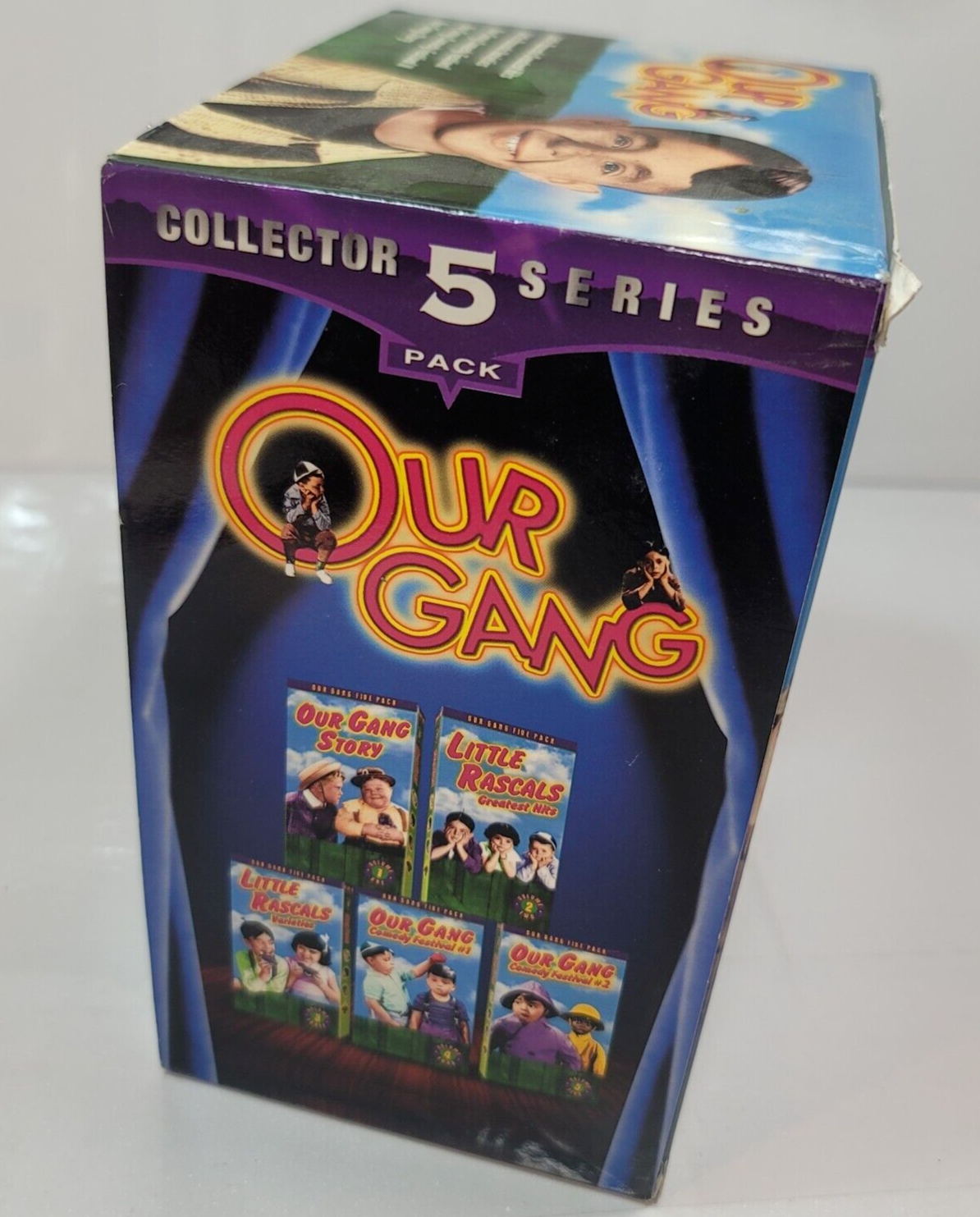 Little Rascals Our Gang Collector Series (VHS, 1999, 5-Tape Box Set) New, Sealed