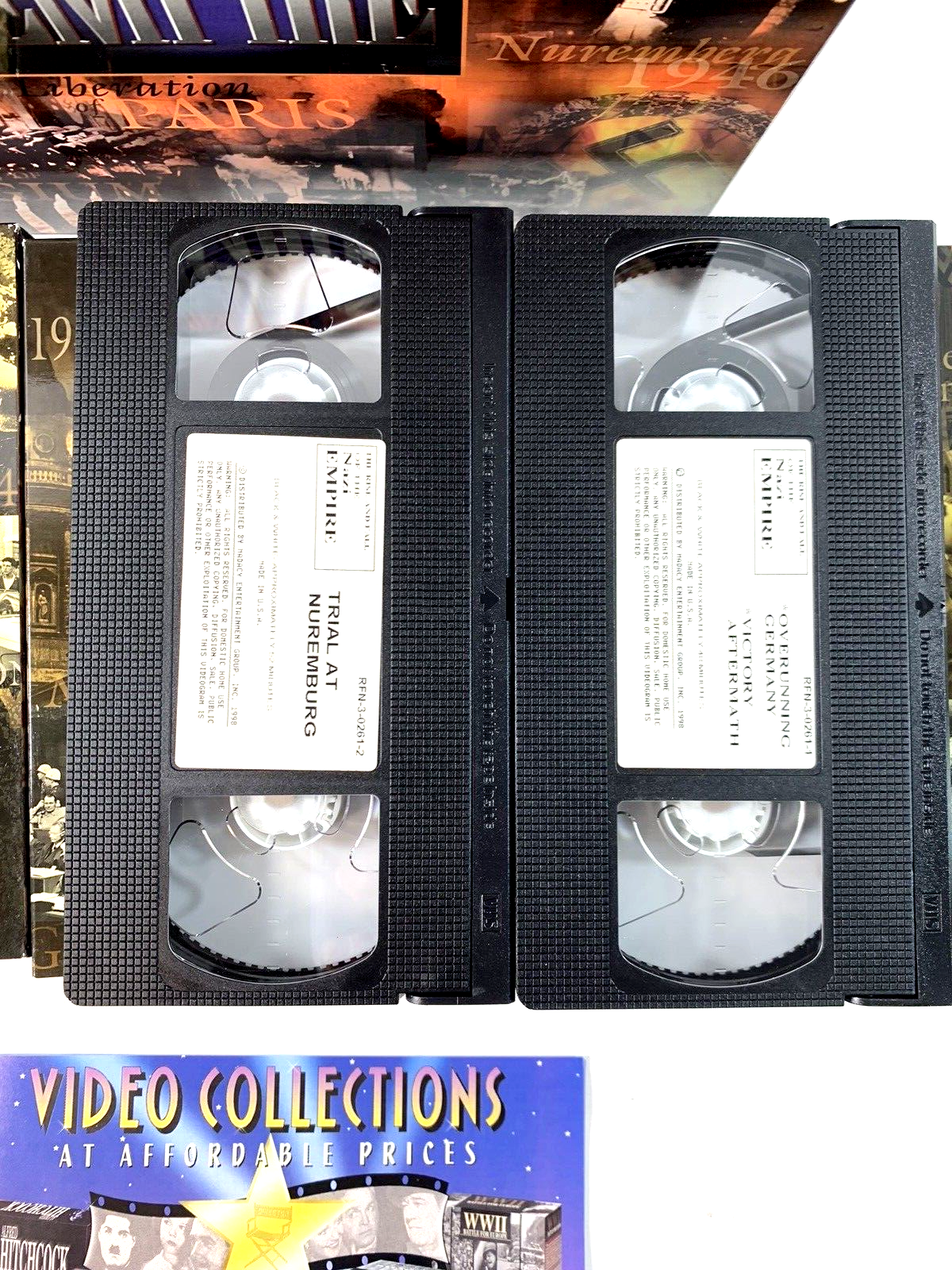 Rise And Fall Of The Nazi Empire (4 Military VHS box sets) Warbirds of WWII +2