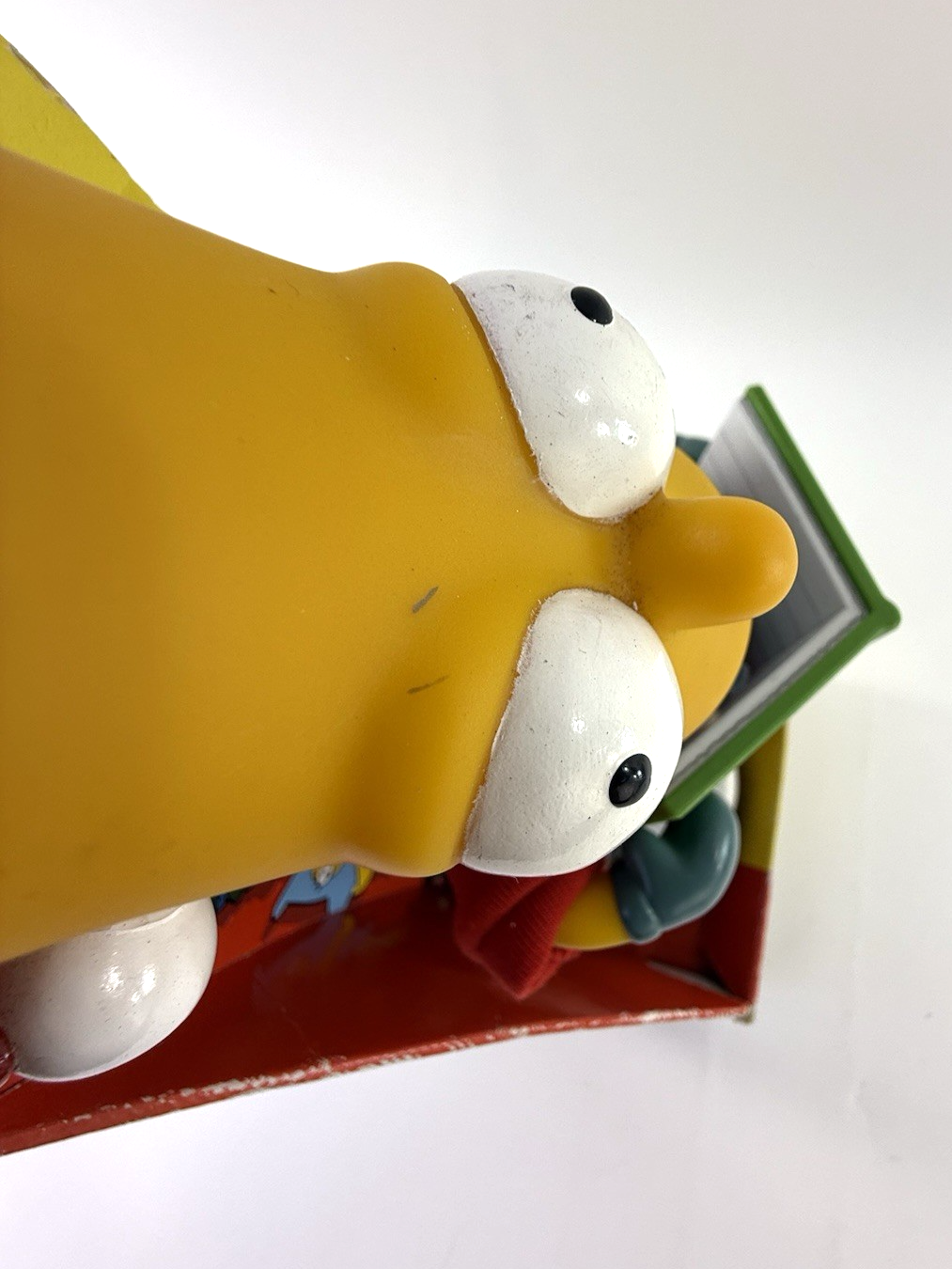 Gemmy 2002 Simpsons 12" Caroling Bart Animated Figure In Box - Read