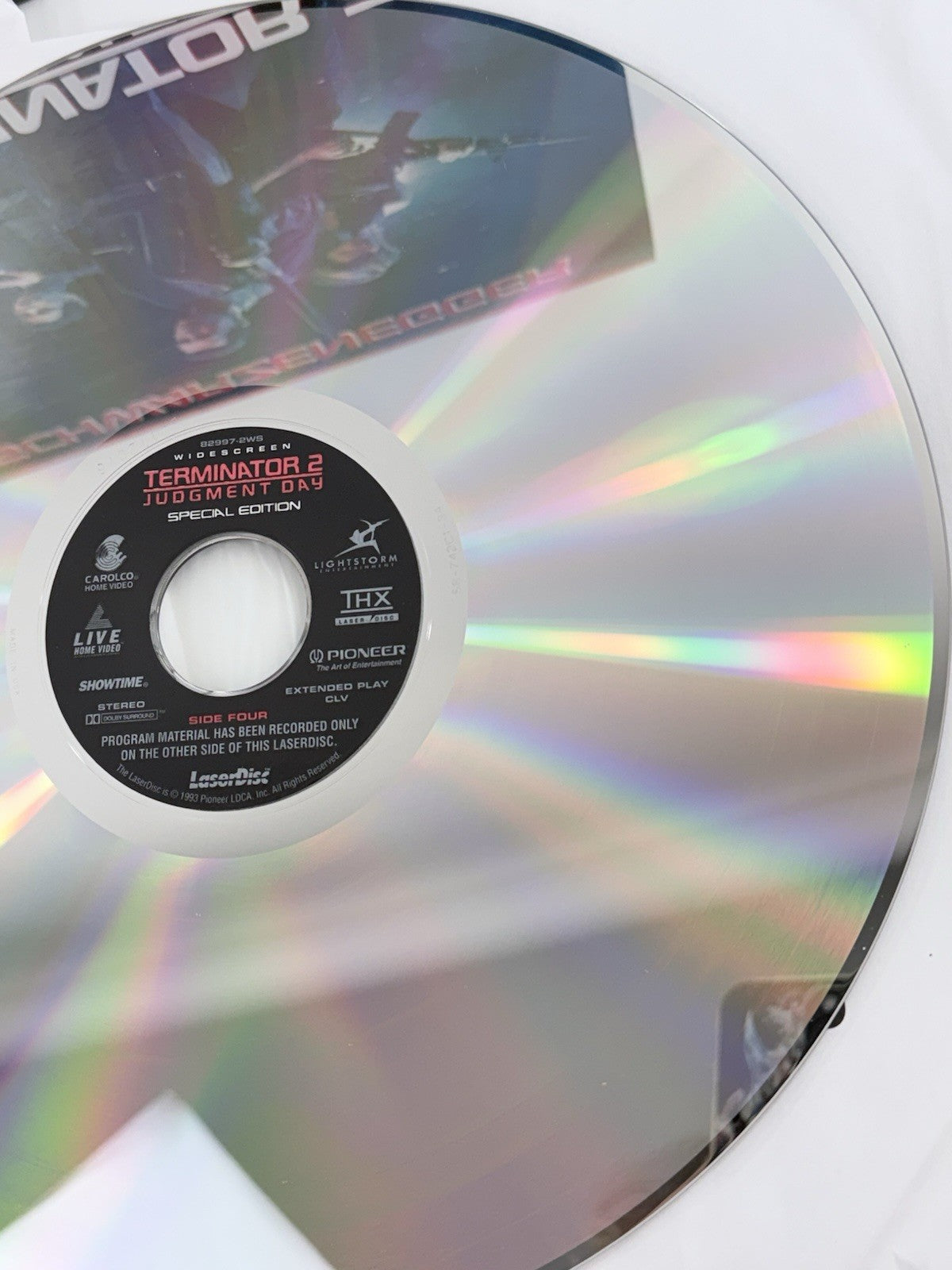 Terminator 2: Judgment Day (Laserdisc, 1993, Widescreen Special Edition) Tested