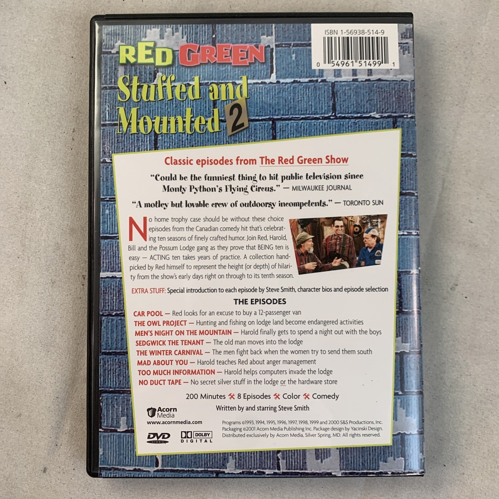 Red Green - Stuffed and Mounted 2 (DVD, 2002)