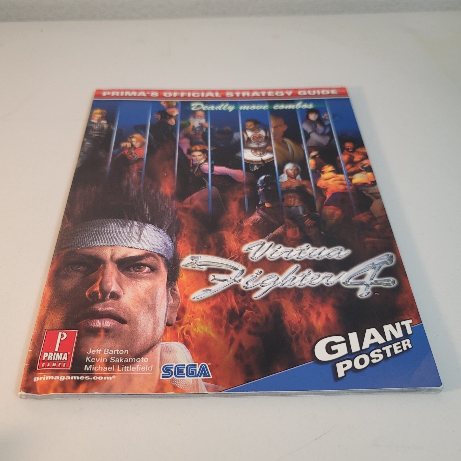 Prima's Official Strategy Guides: Virtua Fighter 4 (Paperback, 2002) No Poster