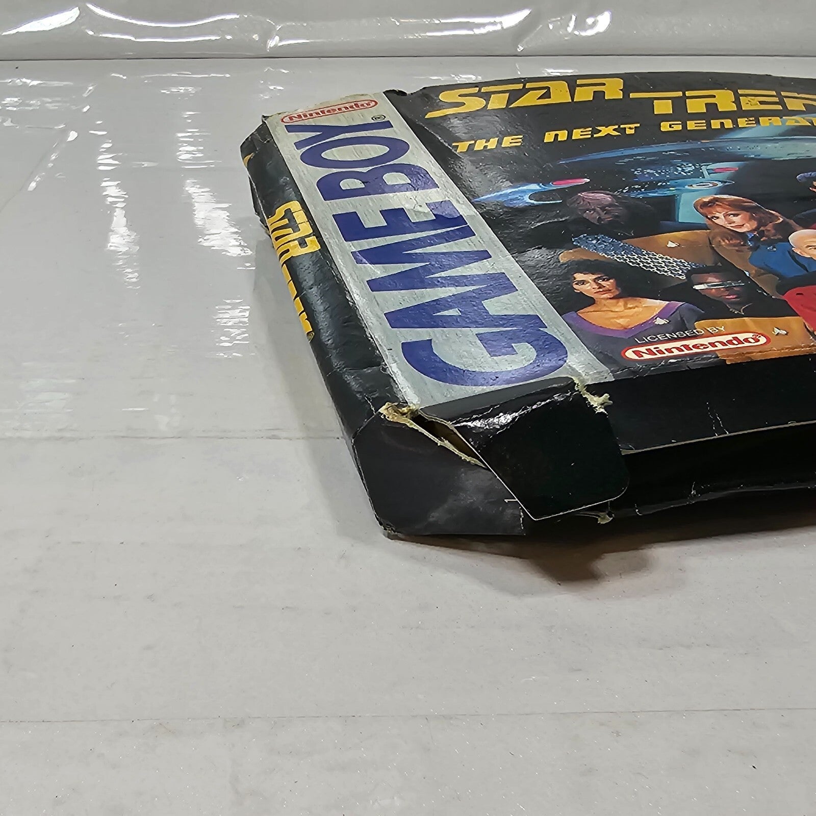 Star Trek The Next Generation (Gameboy, 1993) Game, Box, Manual, Inserts