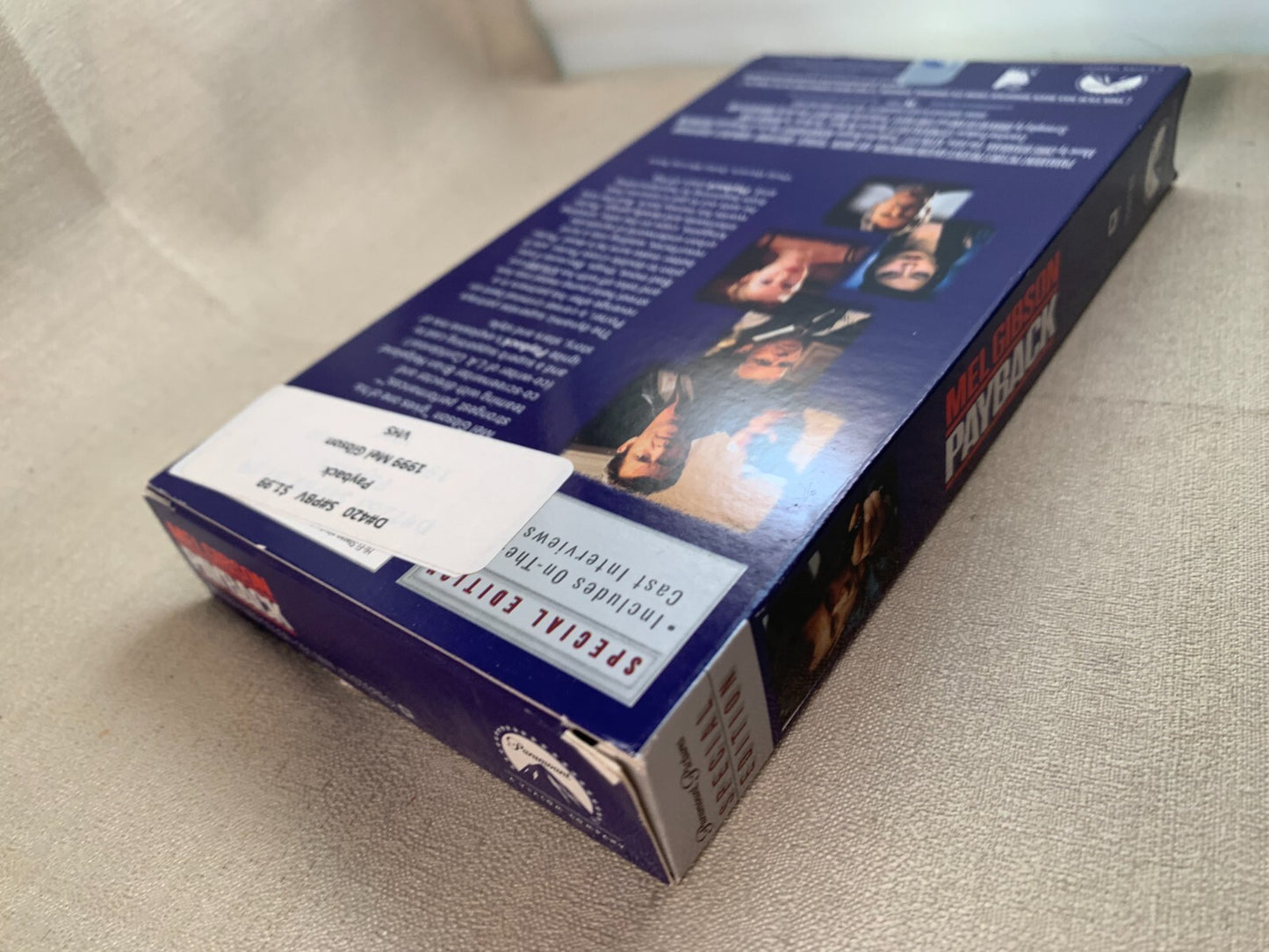 Payback/Tim (VHS bundle) Mel Gibson movies!