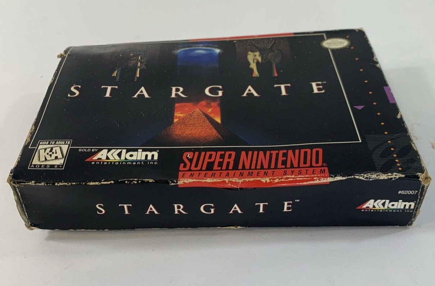 Stargate (Super Nintendo, 1991) Game, Box, Manual, Poster, Insert, Registration