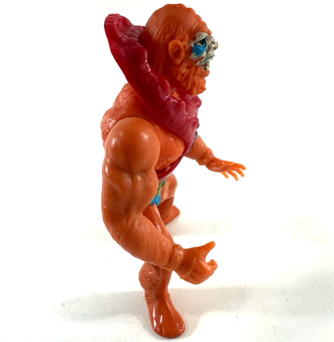 Mattel 1982 He-Man Masters of the Universe 6" Beast Man Figure with Harness