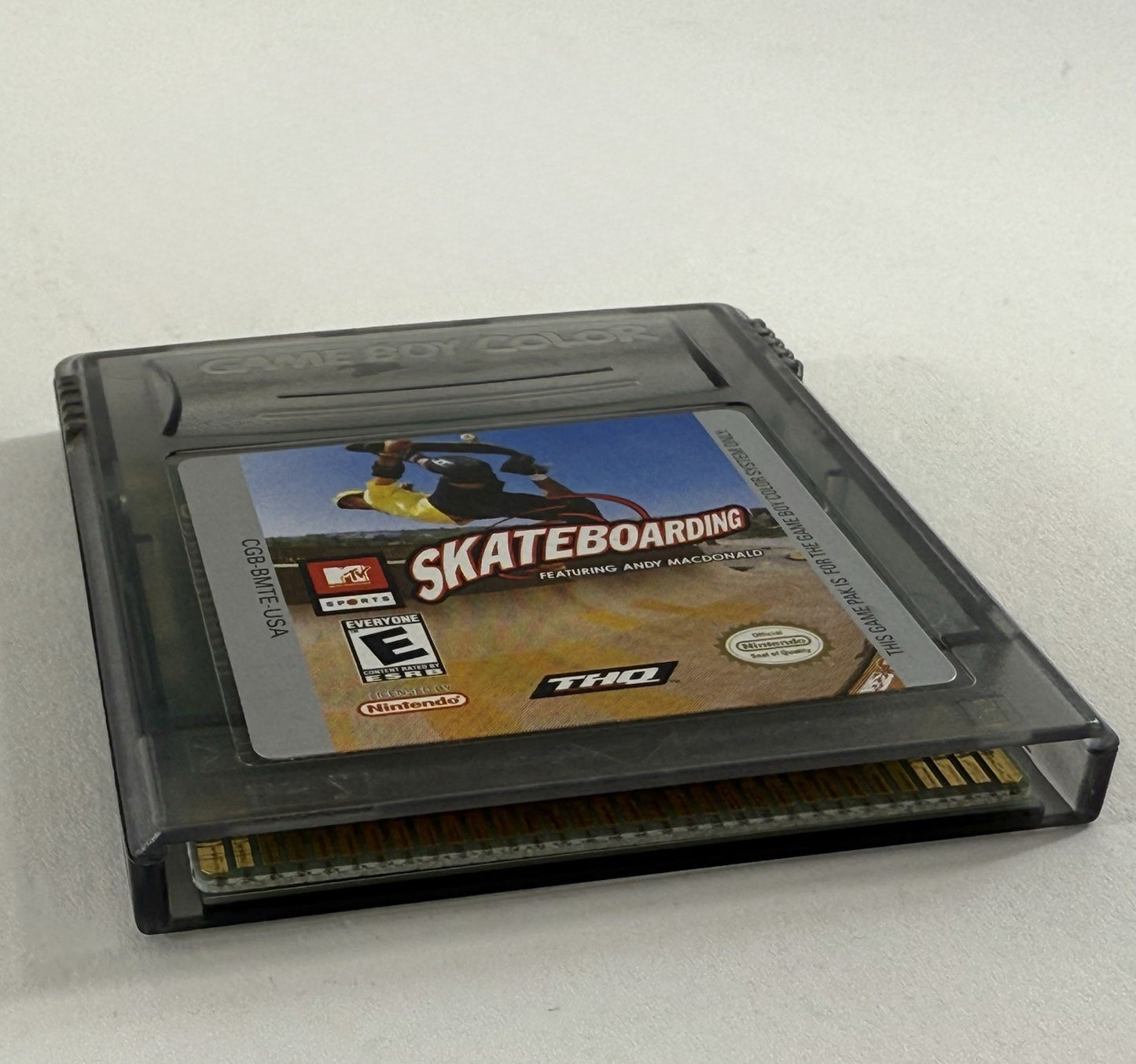 MTV Sports Skateboarding (Nintendo Gameboy Color, 2000) Game Cartridge - Tested