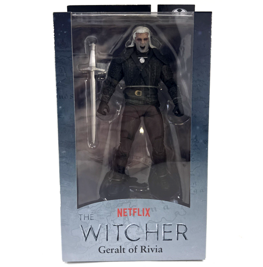 McFarlane Toys 2021 The Witcher 7" Geralt Kikimora Battle (Season 1) Figure -New