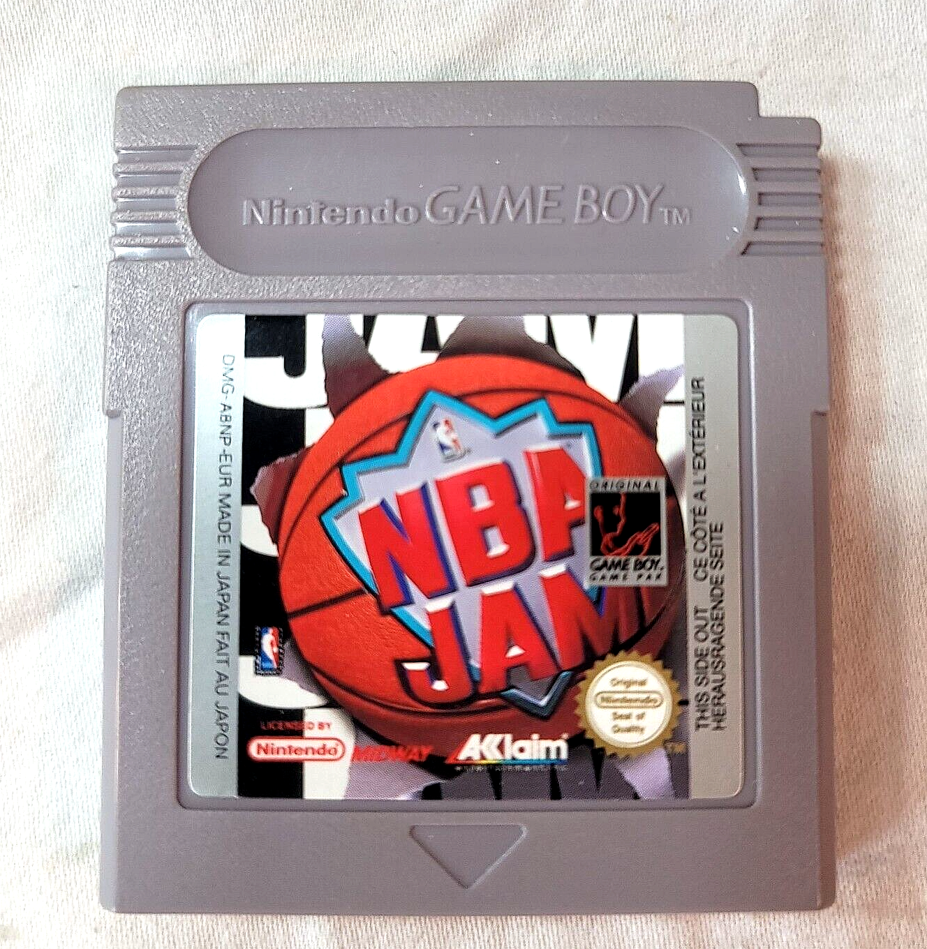 NBA Jam (Nintendo Gameboy, 1994) Game Cartridge Only - Tested