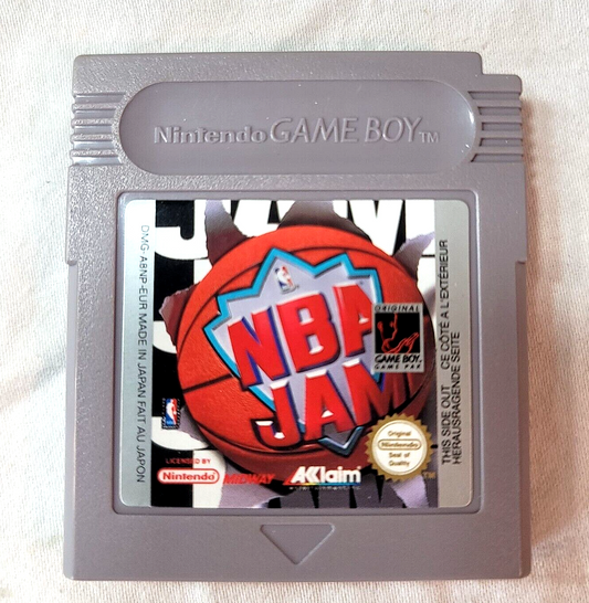 NBA Jam (Nintendo Gameboy, 1994) Game Cartridge Only - Tested