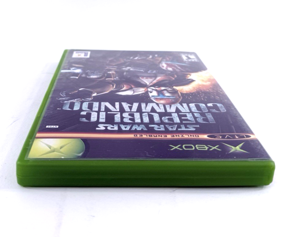 Star Wars: Republic Commando (Xbox, 2005) Game Case Manual Registration - Tested