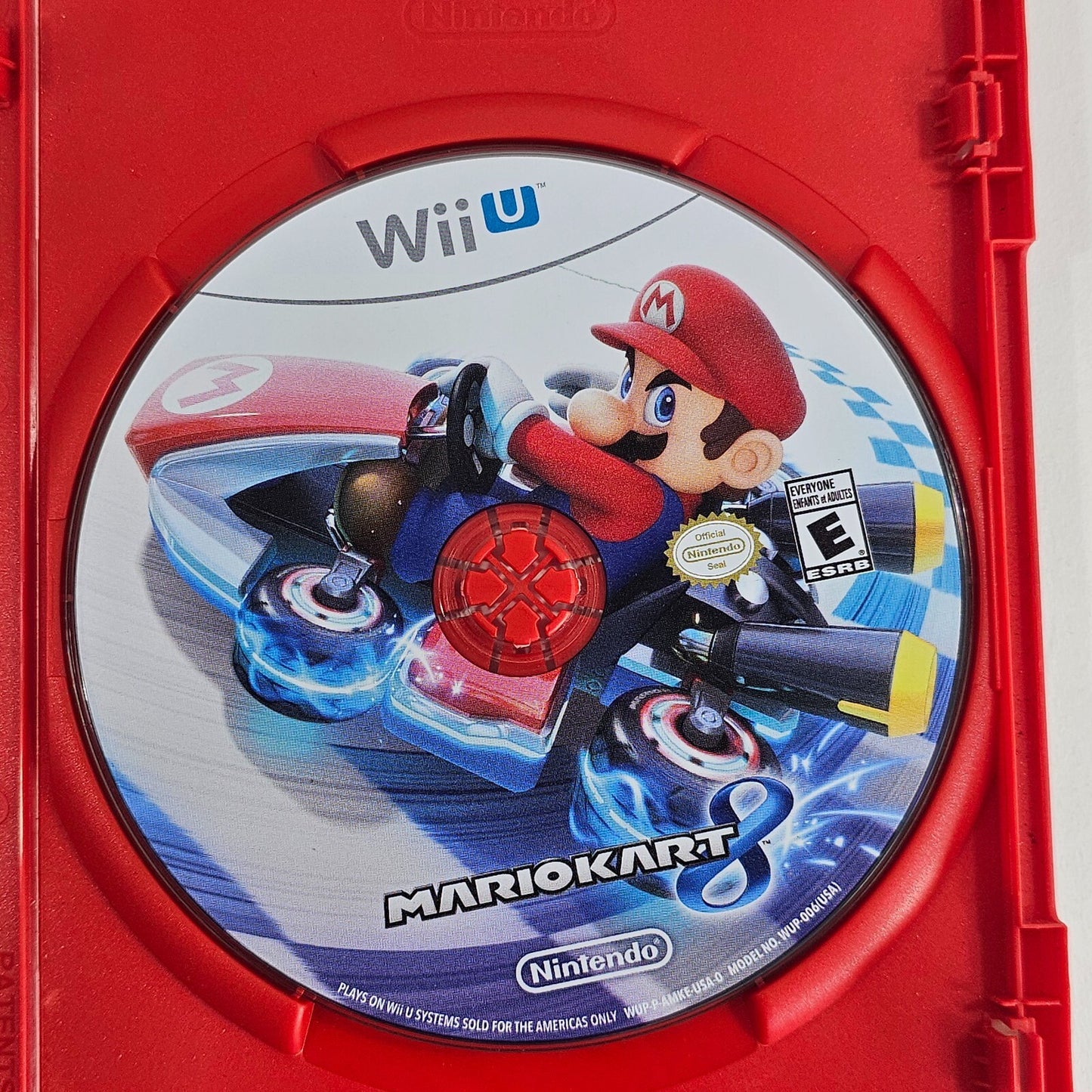Mario Kart 8 (Nintendo Wii U, 2014) Game Case Manual Inserts - Tested