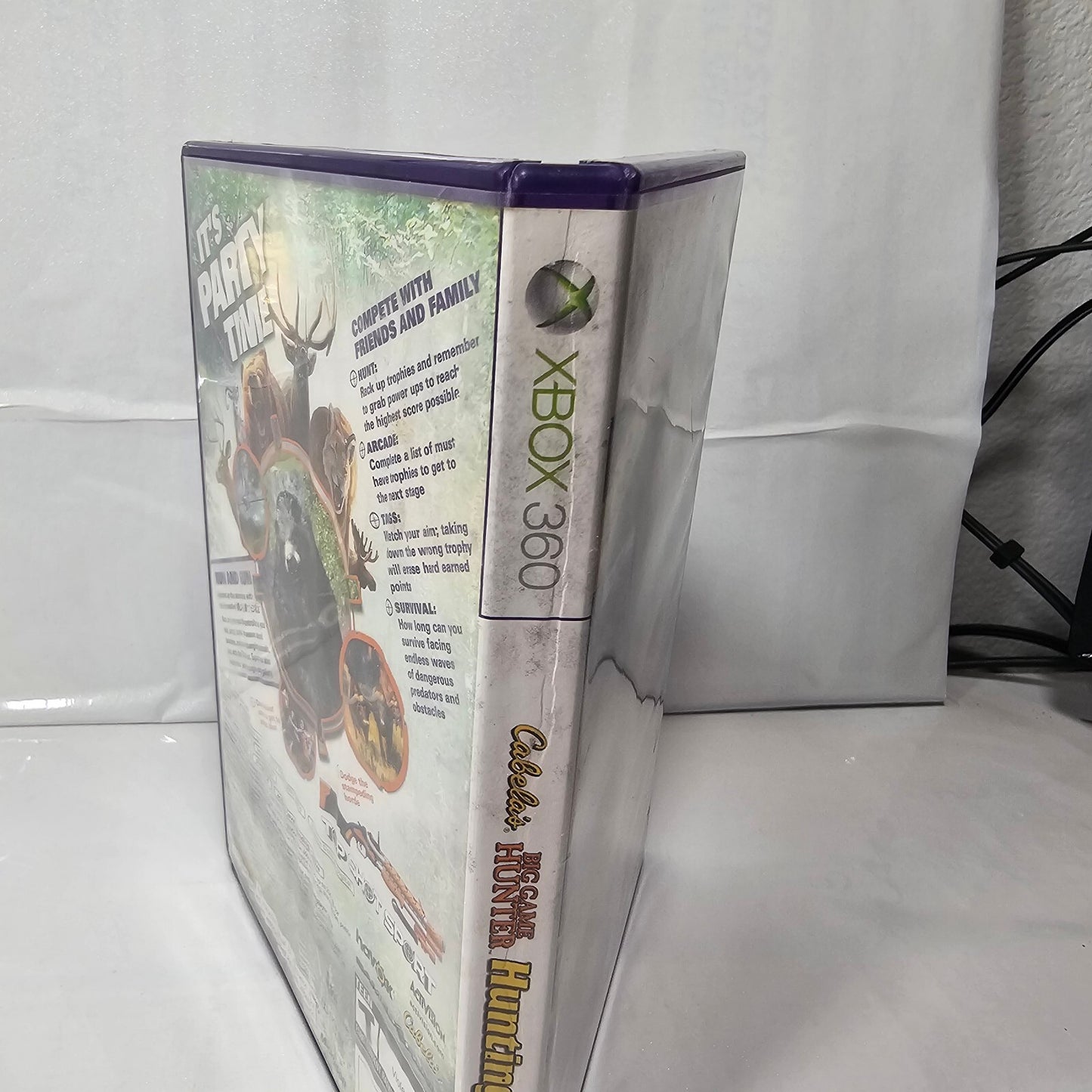 Cabela’s Big Game Hunter: Hunting Party (Xbox 360, 2011) Game and Case - Tested