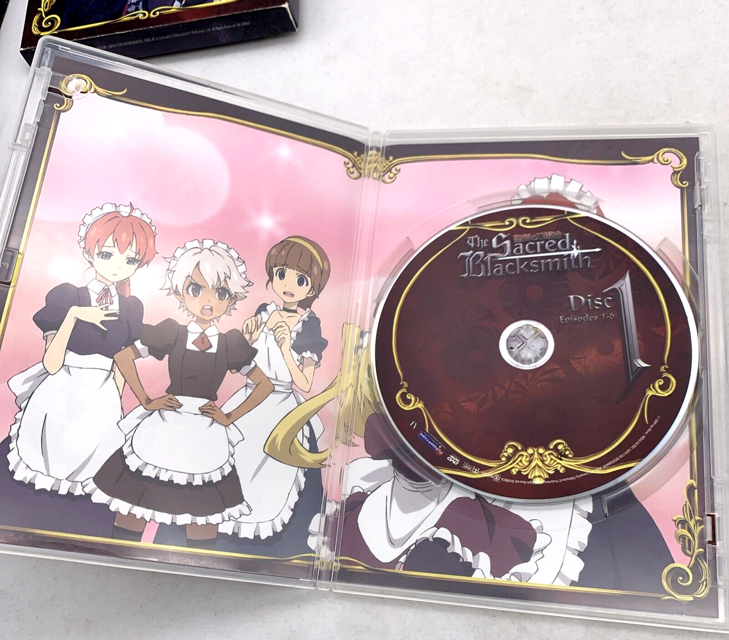 The Sacred Blacksmith: Complete Series Box Set (DVD, 2009, 2-Disc Set) Tested