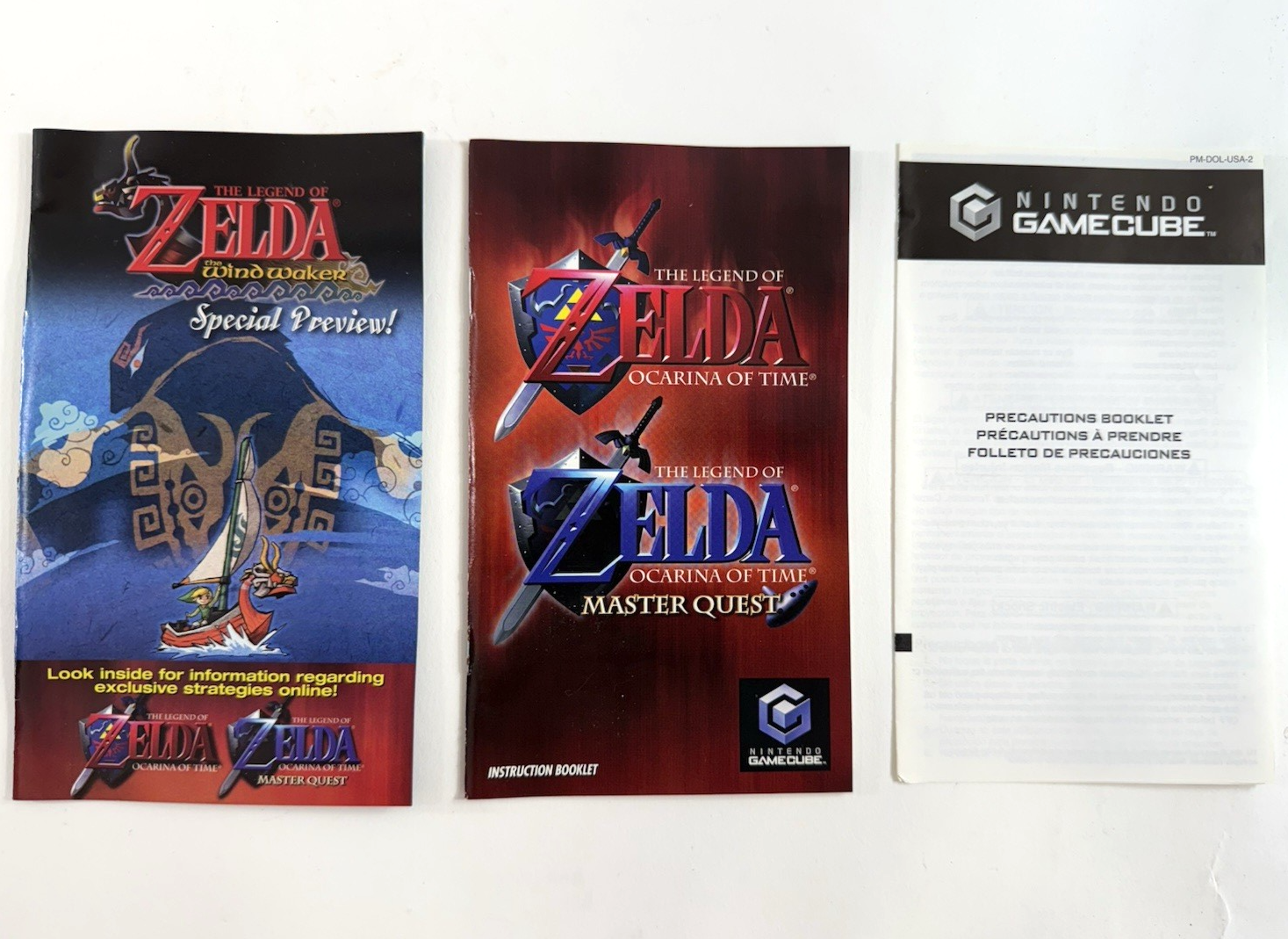 The Legend of Zelda: Ocarina of Time/Master Quest (Nintendo GameCube, 2003) CIB