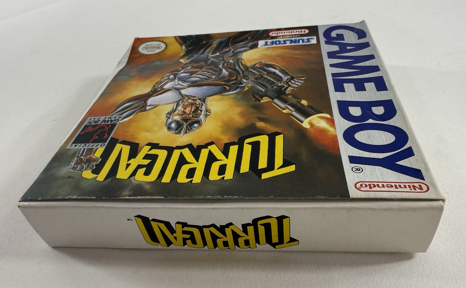 Turrican (Nintendo GameBoy, 1991) Game Box Manual Inserts - Tested and Working