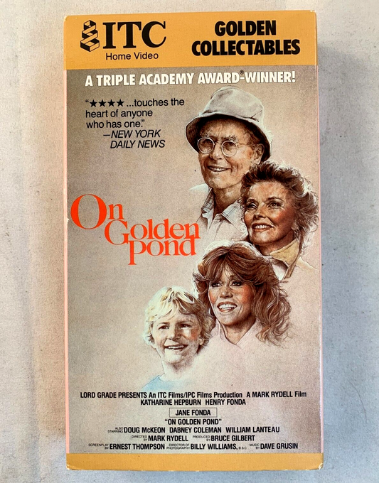 On Golden Pond (VHS, 1993) Tested and Working