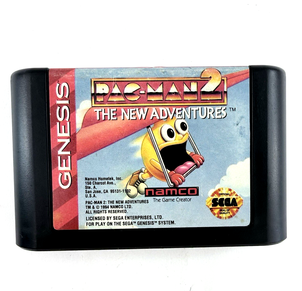Pac-Man 2: The New Adventures (Sega Genesis, 1994) Game Cartridge - Tested