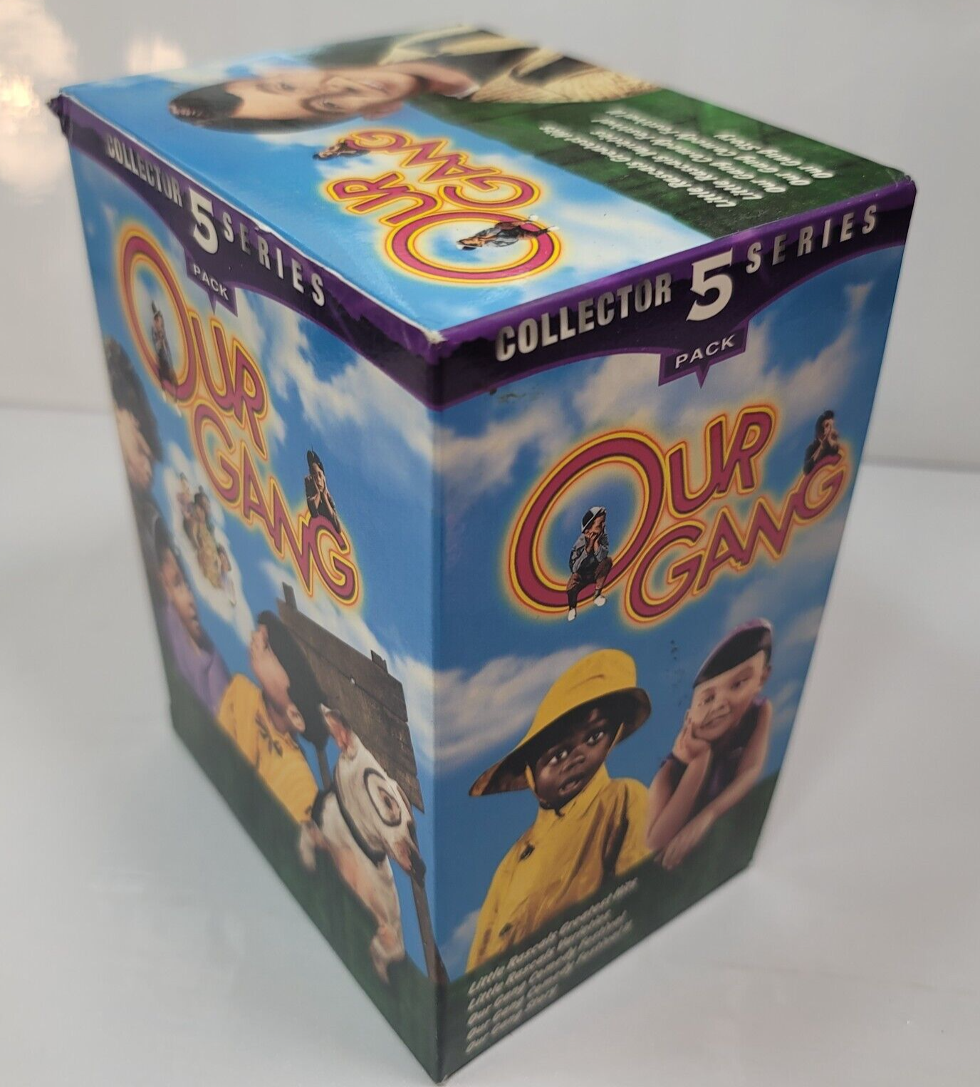 Little Rascals Our Gang Collector Series (VHS, 1999, 5-Tape Box Set) New, Sealed