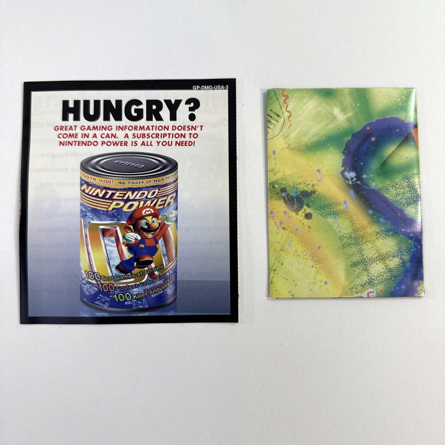 Super R.C. PRO-AM (Nintendo GameBoy, 1998) Game Box Manual Inserts -  Tested