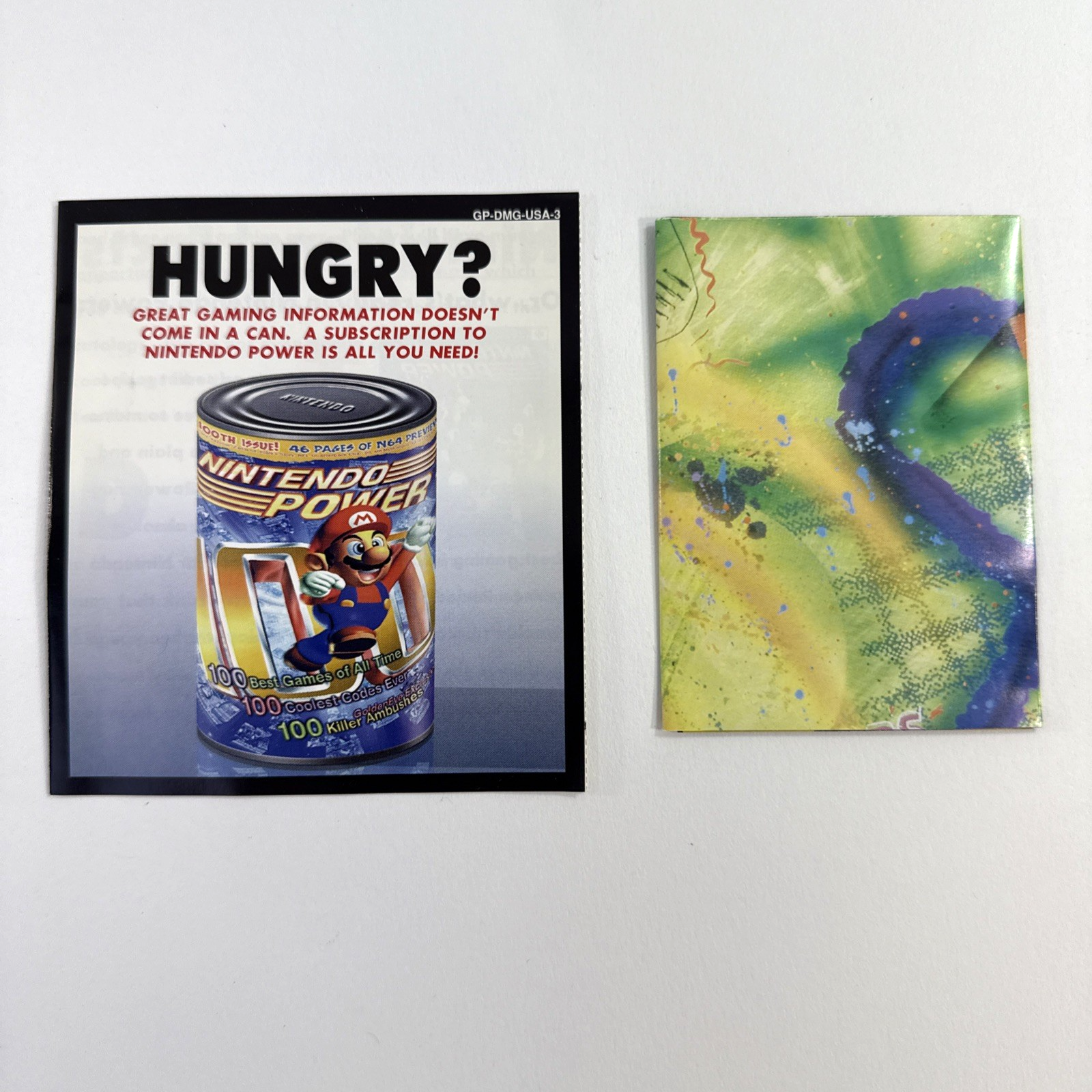 Super R.C. PRO-AM (Nintendo GameBoy, 1998) Game Box Manual Inserts -  Tested