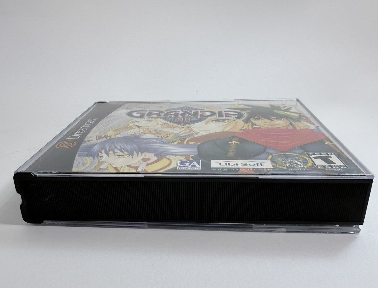 Grandia II (Sega Dreamcast, 2000) Game, Case, Manual, Soundtrack, Registration