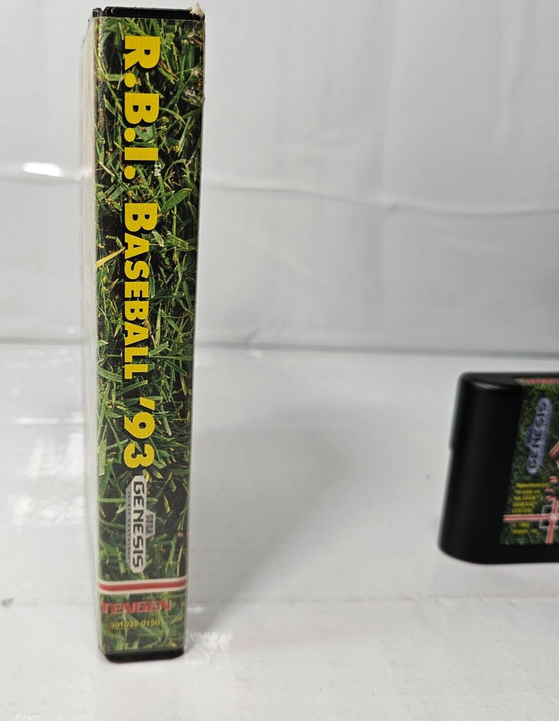 R.B.I. Baseball '93 (Sega Genesis, 1993) Game Case Manual