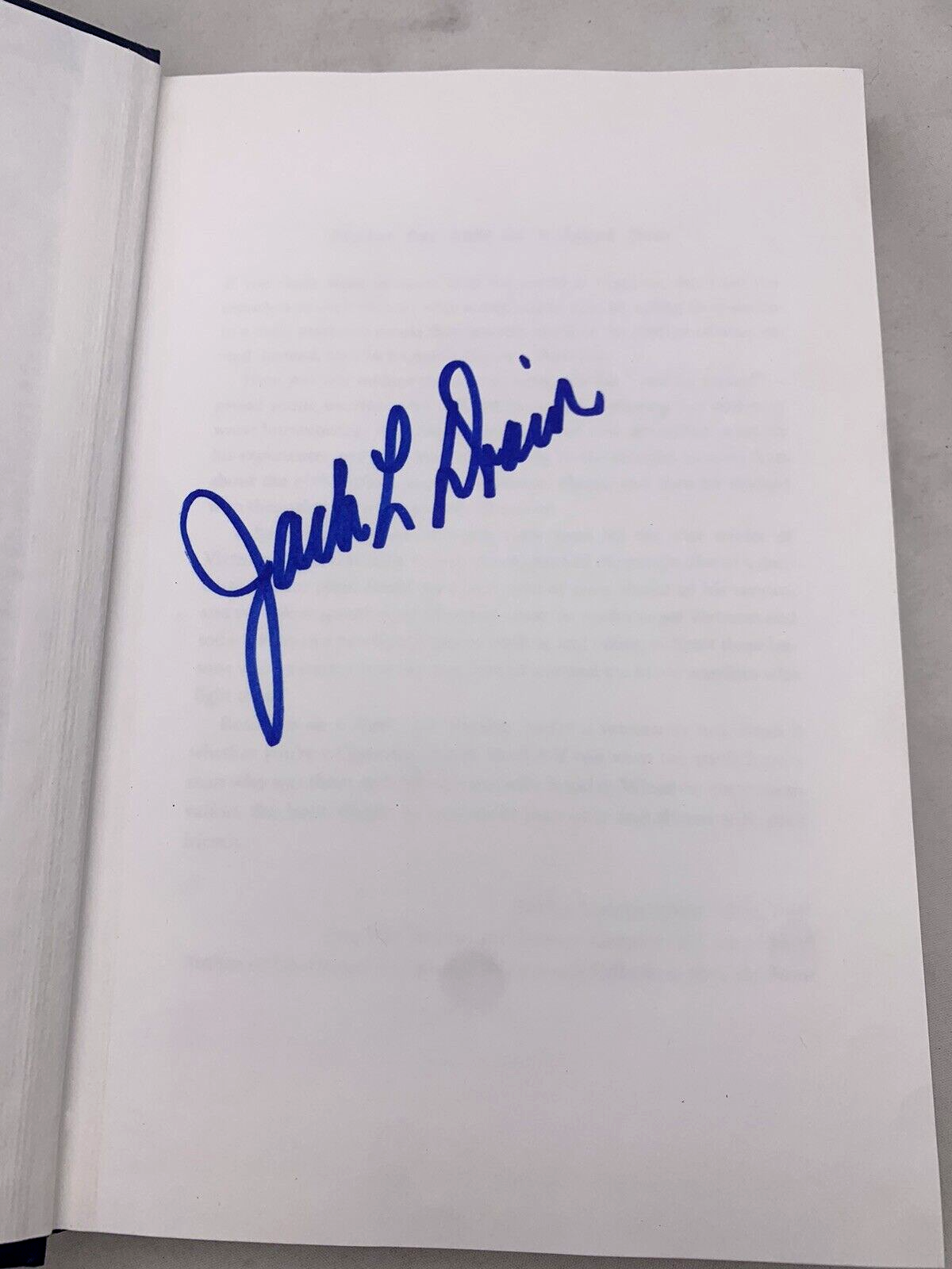 Life On A Short Fuse By Lt. Colonel Jack L. Drain 1st Edition Hardcover, Signed