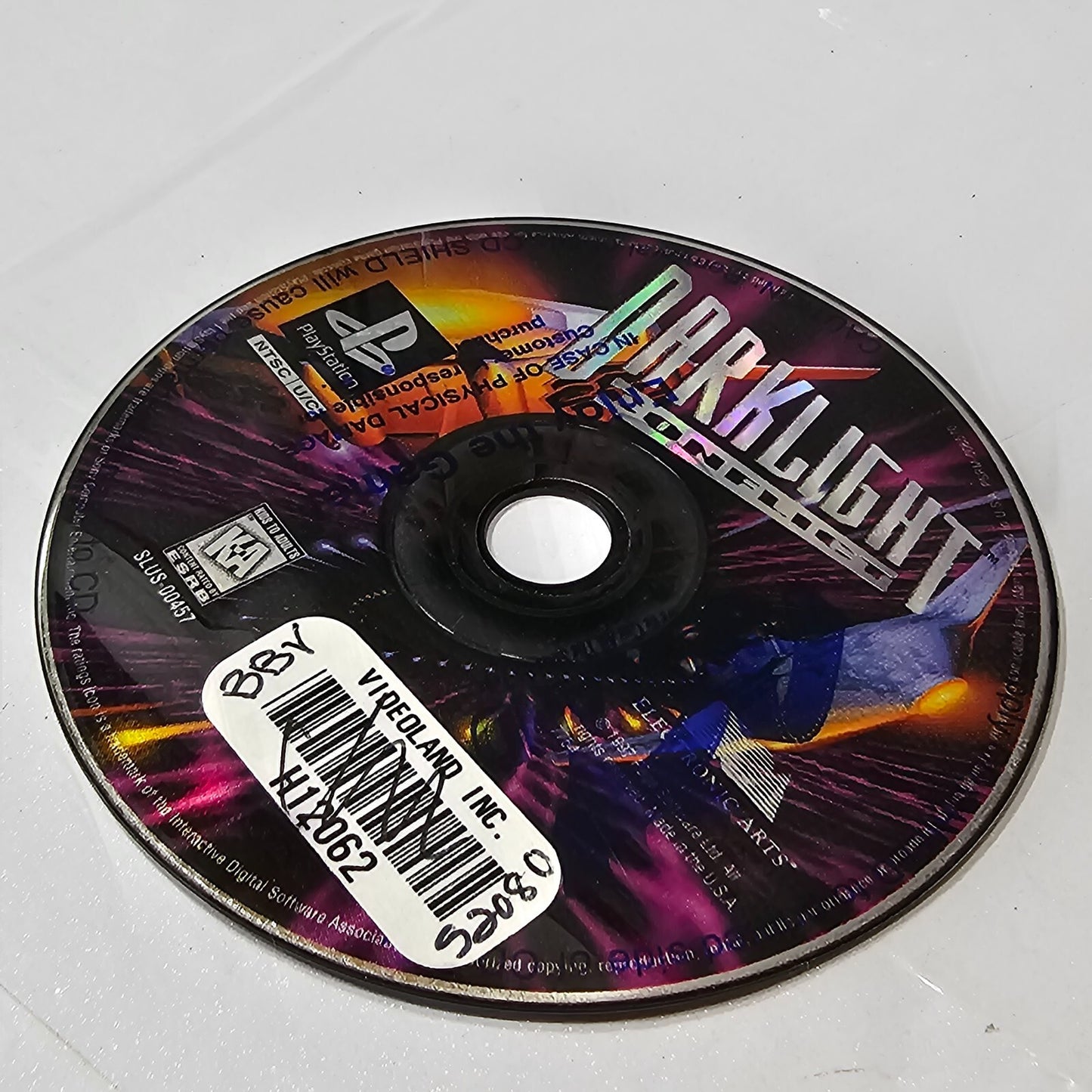 Darklight Conflict (Sony PlayStation 1, 1997) Game Disc