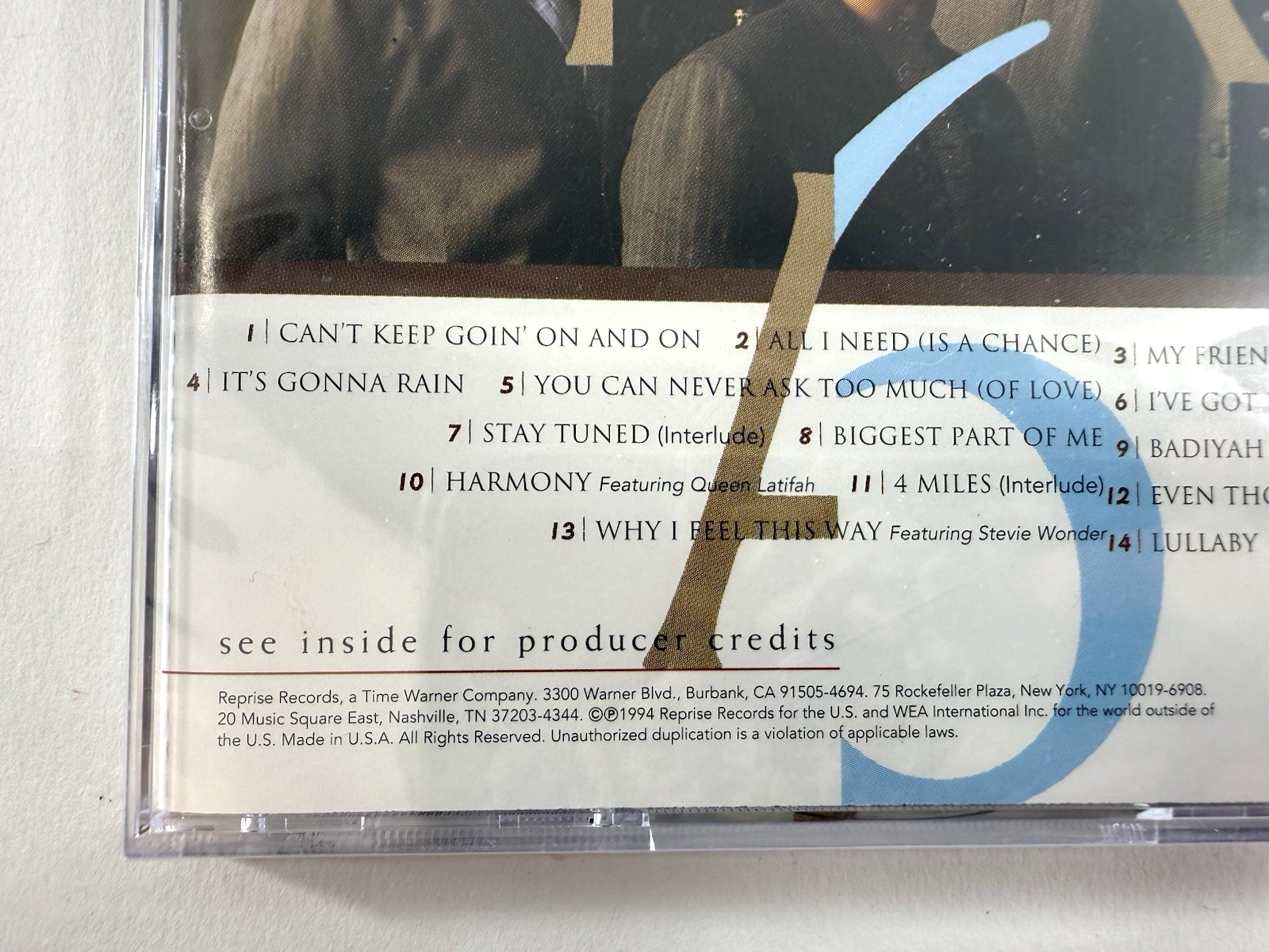 Join the Band by Take 6 (CD, 1994) New, Factory Sealed